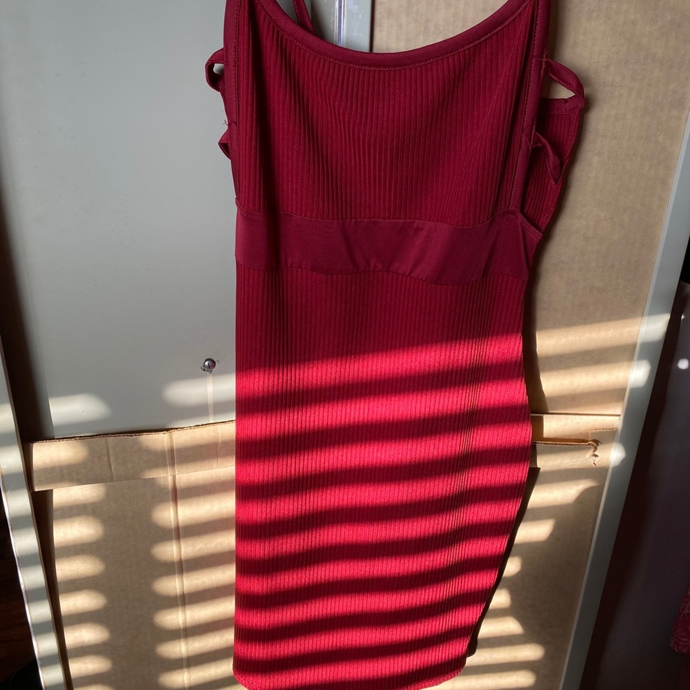 Red dress